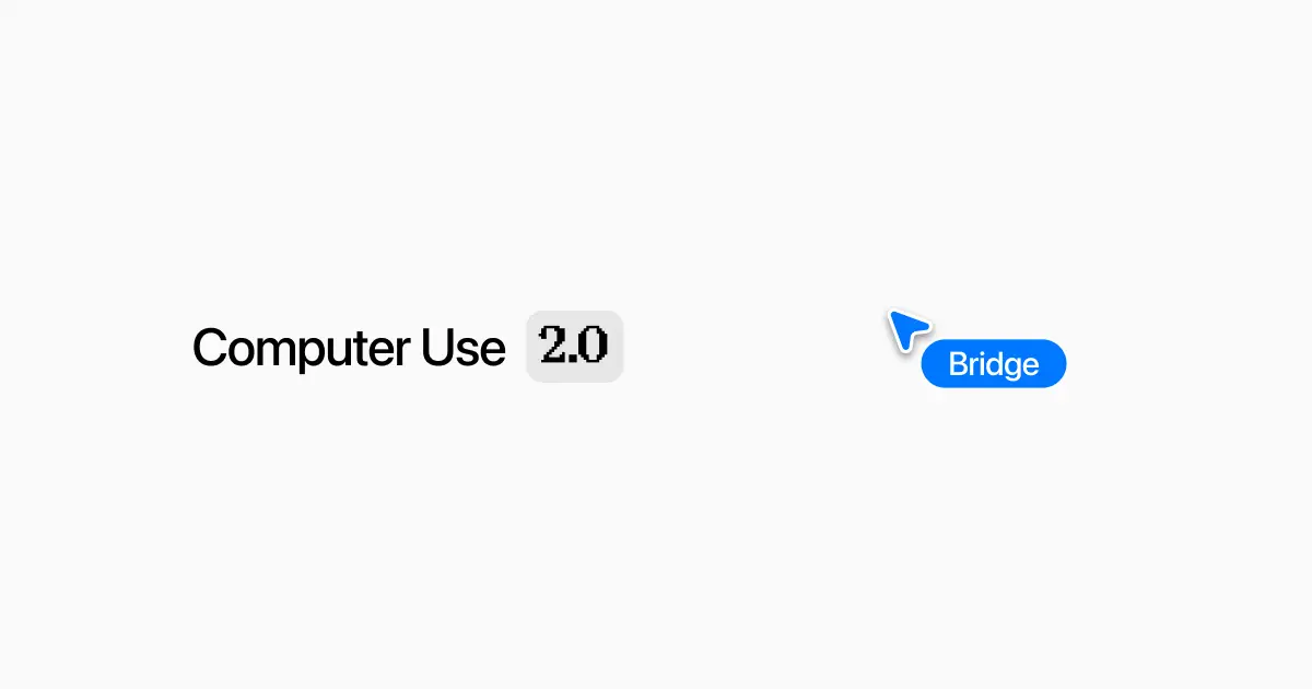 macOS can support two cursors at the same time — computer use 2.0